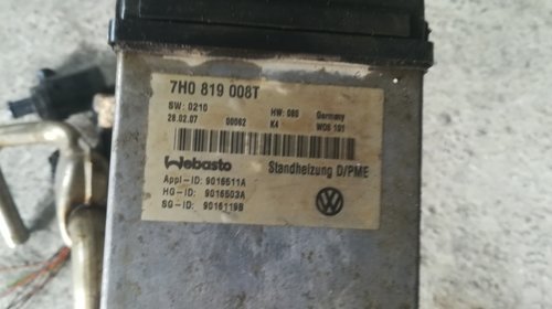 Webasto complet VW Transporter T5 cod 7H