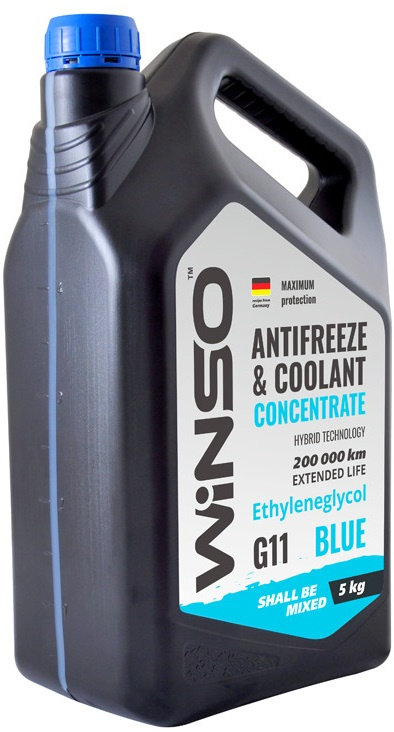 Winso Blue Antigel Concentrat Albastru G11 5L 8810
