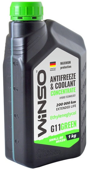 Winso Green Antigel Concentrat Verde G11 1L 881020