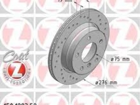 Zimermann sport set 2 discuri frana spate pt bmw 3(e36),bmw 3(e46)